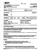 NURS 1030 - Nursing Practicum 1