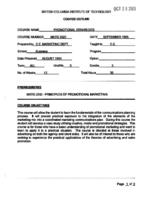 MKTG 3322 - Promotional Strategies
