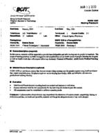 NURS 1030 - Nursing Practicum