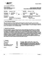 MKTG 3340 - Database Marketing Strategies