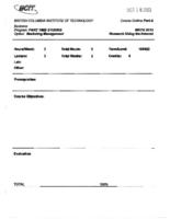 MKTG 0213 - Research Using the Internet