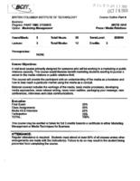 MKTG 1019 - Press/Media Relations