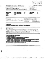 MKTG 3343 - Sales Management