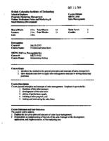 MKTG 3343 - Sales Management