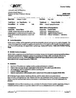 NURS 1030 - Nursing Practicum 1