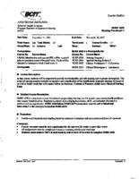 NURS 1030 - Nursing Practicum 1