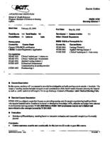 NURS 1030 - Nursing Clinical 1