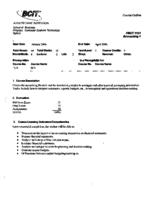 FMGT 1121 - Accounting 1
