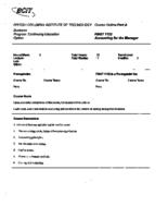FMGT 1152 - Accounting for the Manager