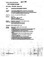 FMGT 1925 - Financial Management