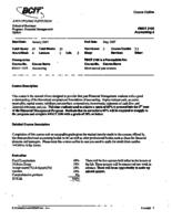 FMGT 2105 - Accounting 2