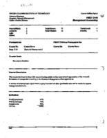 FMGT 2110 - Management Accounting