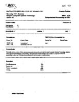 FMGT 2125 - Computerized Accounting