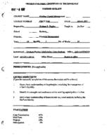 FMGT 2540 - Working Capital Management