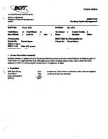 FMGT 2540 - Working Capital Management