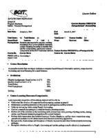 FMGT 2710 - Computerized Accounting