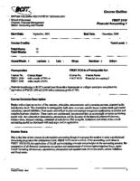 FMGT 3110 - Financial Accounting 1