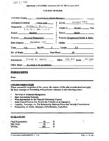 FMGT 1154 - Accounting for Health Managers