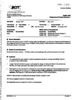 NURS 1040 - Professional Practice Seminar 1