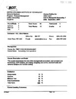 FMGT 3210 - Cost and Managerial Accounting 1