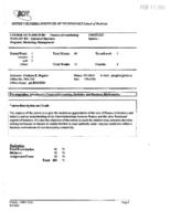 FMGT 3222 - Finance for Marketing