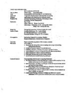 FMGT 3222 - Marketing Management Accounting