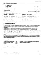 FMGT 4710 - Advanced Computer Applications