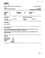 FMGT 3224 - Cost and Managerial Accounting