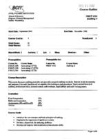 FMGT 3310 - Auditing 1
