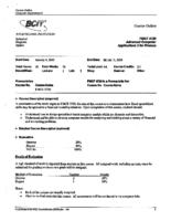 FMGT 4720 - Advanced Computer Applications 2 for Finance