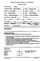FMGT 3310 - Auditing