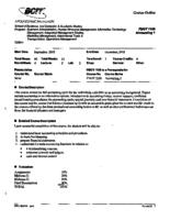 FMGT 1100 - Accounting 1
