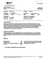 FMGT 2105 - Accounting 2
