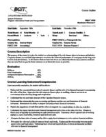 FMGT 3550 - Business Finance 1