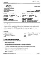 FMGT 3720 - Advanced Computer Applications 1