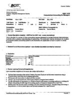 FMGT 4730 - Computerized Accounting for Managers