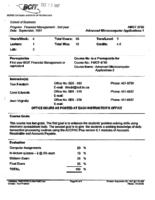 FMGT 3720 - Advanced Microcomputer Applications 1