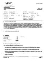 FMGT 1105 - Accounting 1