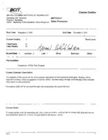 MKTG 3317 - Sales Promotion