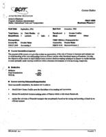 FMGT 3550 - Business Finance 1
