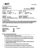 FMGT 4210 - Cost & Managerial Accounting 2