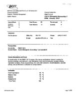 FMGT 4210 - Cost & Managerial Accounting 2