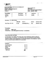 FMGT 4210 - Cost & Managerial Accounting 2