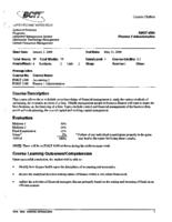 FMGT 4560 - Finance 2 Administration
