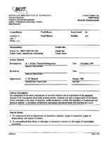 FMGT 4620 - Security Fundamentals