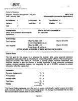 FMGT 4710 - Advanced Microcomputer Applications 2