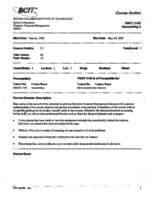 FMGT 2105 - Accounting 2
