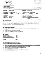 FMGT 7310 - Advanced Auditing