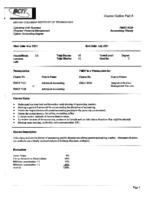 FMGT 8120 - Accounting Theory