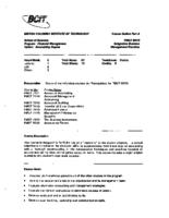 FMGT 8910 - Integrative Business Management Practices